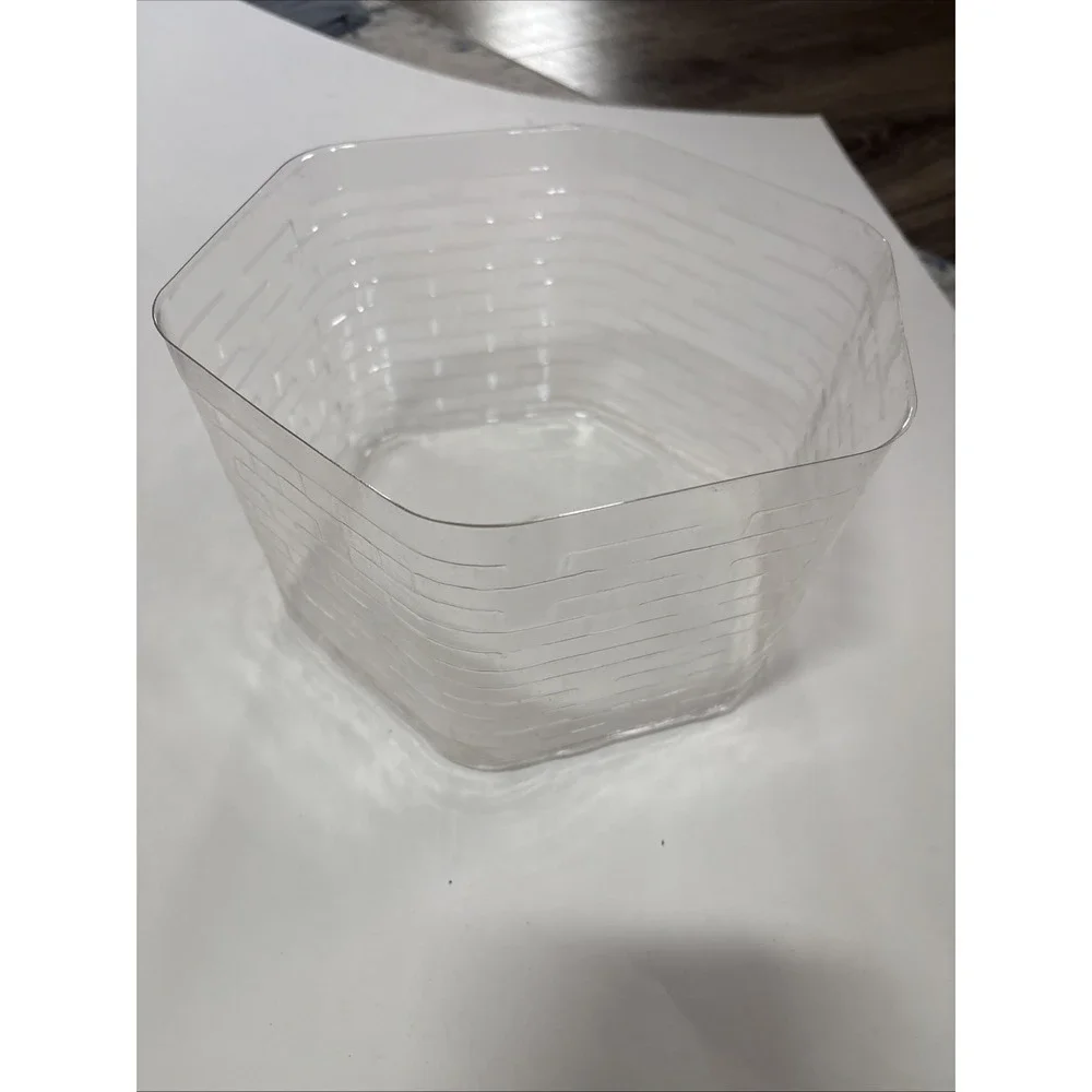Longaberger darning basket liner. Emerald green red stripe PLUS 2 Liners 6.5x9